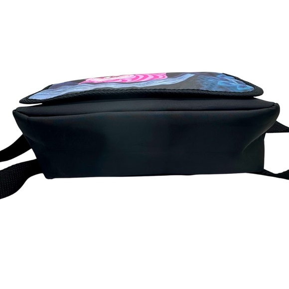 Disney Alice In Wonderland Cheshire Cat Crossbody Shoulder Vintage Bag Purse - Picture 3 of 15